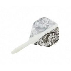 Condor Zero Stress Standard Lee Carp Flight Stems Shafts - schwarz/gold - S= 21.5mm - FutureDart