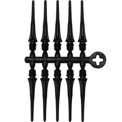 Cosmo Fit Point Plus 2BA Spitzen (50er Pack) - Black - FutureDart