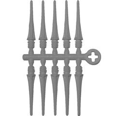 Cosmo Fit Point Plus 2BA Spitzen (50er Pack) - Grey - FutureDart