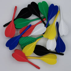 Ersatzflights mit integriertem Schaft für Pub Dartpfeile 18 Stück - FutureDart