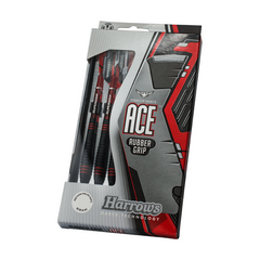Harrows ACE Rubber Grip Soft Darts 16g, 18g