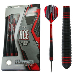Harrows ACE Rubber Grip Steeldarts 20g, 22g, 24g, 26g - 20g - FutureDart