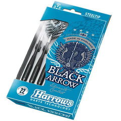 Harrows Black Arrow Steeldarts 19g, 20g, 21g, 22g, 23g, 24g, 25g, 26g - 19g Ringed - FutureDart