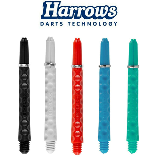 Harrows Dimplex Shafts - Short 34mm - Schwarz - FutureDart