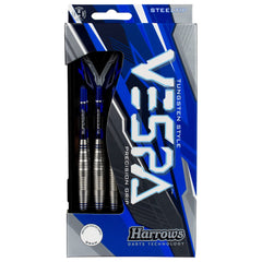 Harrows Vespa Braas Steeldarts 21g, 22g, 23g, 24g + Ersatzflights - 21g - FutureDart