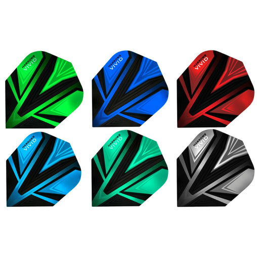 Harrows Vivid Flights - Green - FutureDart