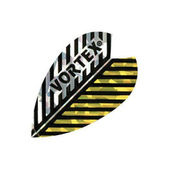 Harrows Vortex Flights - Vortex Mini silber/gelb - FutureDart