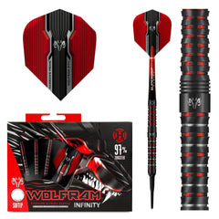 Harrows Wolfram Infinity 97% Tungsten Softdarts 18g, 20g - 18g - FutureDart