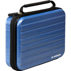 Mission ABS - 4 Metallic Dartcase - Metallic Aqua Blue - FutureDart