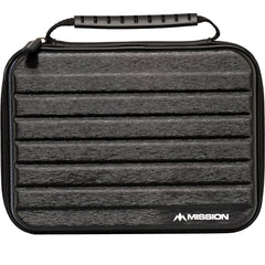 Mission ABS - 4 Metallic Dartcase - Metallic Black - FutureDart