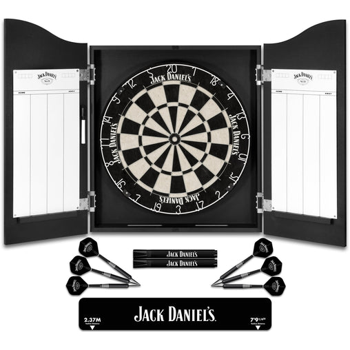 Mission Jack Daniels Dartscheibe Cabinet mit Jack Daniels Axis Dartscheibe - FutureDart