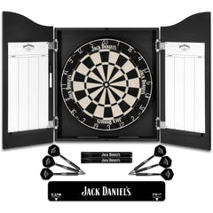 Mission Jack Daniels Dartscheibe Cabinet mit Jack Daniels Axis Dartscheibe - FutureDart