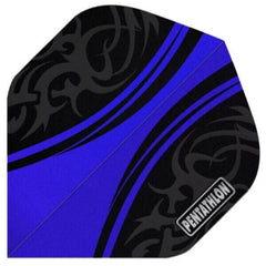 Pentathlon Colour Plus Flights - Dunkel Blau - FutureDart