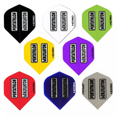 Pentathlon HD 150 Flights - Black - FutureDart