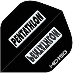 Pentathlon HD 150 Flights - Black - FutureDart