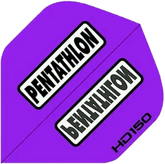 Pentathlon HD 150 Flights - Purple - FutureDart
