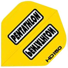 Pentathlon HD 150 Flights - Yellow - FutureDart