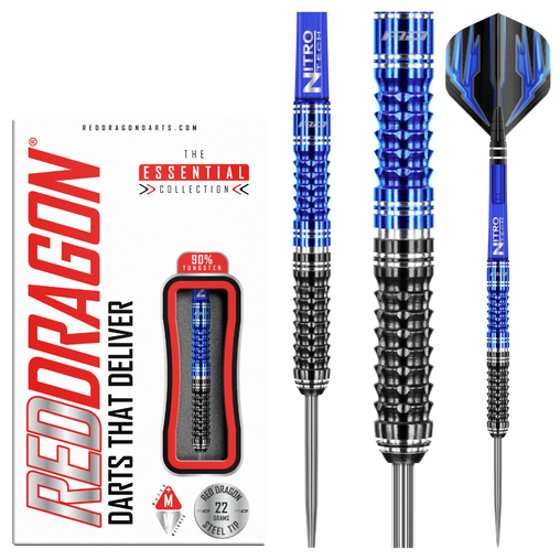 Red Dragon Delta 1 Steeldarts 22g, 24g, 26g - 22g - FutureDart