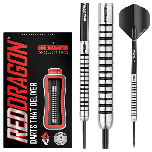 Red Dragon Fury 1 Steeldarts 21g, 23g, 25g - 21g - FutureDart