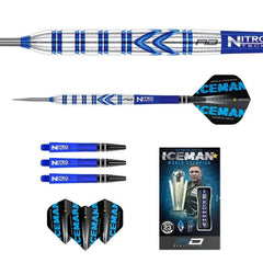 Red Dragon Gerwyn Price Blue Iceman Originals Steeldarts 23g, 24g, 26g - 23g - FutureDart
