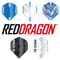 Red Dragon Hardcore Ionic Gerwyn Price Standard Flights - IONIC blue - FutureDart