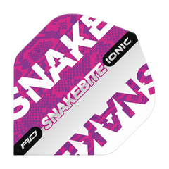 Red Dragon Hardcore Ionic Snakebite Standard Flights - Standart Purple - FutureDart