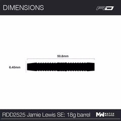 Red Dragon Jamie Lewis SE Softdarts 20g - FutureDart