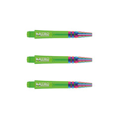 Red Dragon Nitro Ionic Shaft - Green - Short 36mm - FutureDart