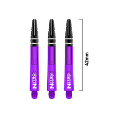 Red Dragon Nitrotech Shaft - Medium 42mm - Purple - FutureDart
