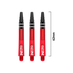 Red Dragon Nitrotech Shaft - Medium 42mm - Red - FutureDart