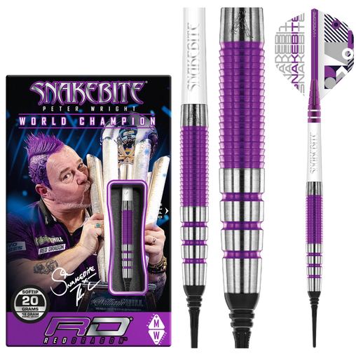 Red Dragon Peter Wright PL 15 Medusa Softdarts 20g - FutureDart