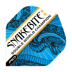 Red Dragon Peter Wright Snakebite Double World Champion Flights - F6704 - FutureDart