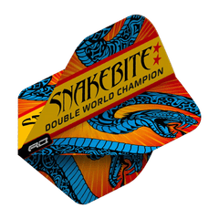 Red Dragon Peter Wright Snakebite Double World Champion Flights - F6706 - FutureDart