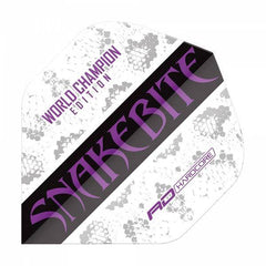 Red Dragon Peter Wright Snakebite World Champion Flights - World Champion White - FutureDart