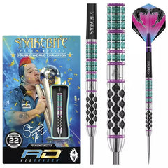 Red Dragon Peter Wright Supa Venom Steeldarts 21g, 22g, 23g, 24g - 22g - FutureDart