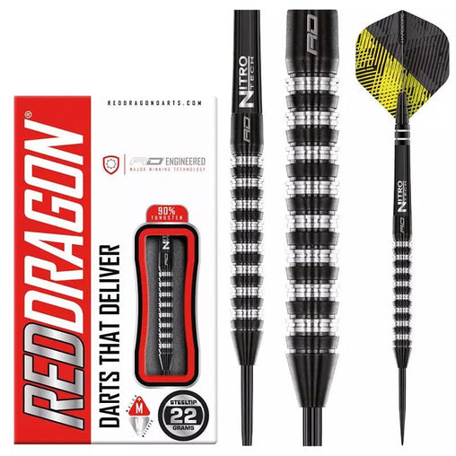 Red Dragon Razor Edge Elite Steeldarts 22g, 24g, 26g - 22g - FutureDart