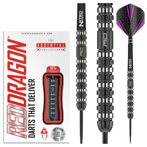Red Dragon Rogue Steeldarts 22g, 24g, 26g - 22g - FutureDart