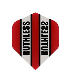 Ruthless - Clear Panel - 100 Micron - Mini - Std Flights - Red - FutureDart