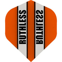 Ruthless - Clear Panel - 100 Micron - No2 - Std Flights - Orange - FutureDart