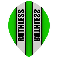 Ruthless - Clear Panel - 100 Micron - Pear Flights - Green - FutureDart