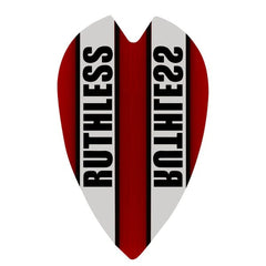 Ruthless - Clear Panel - 100 Micron - Retro Flights - Red - FutureDart