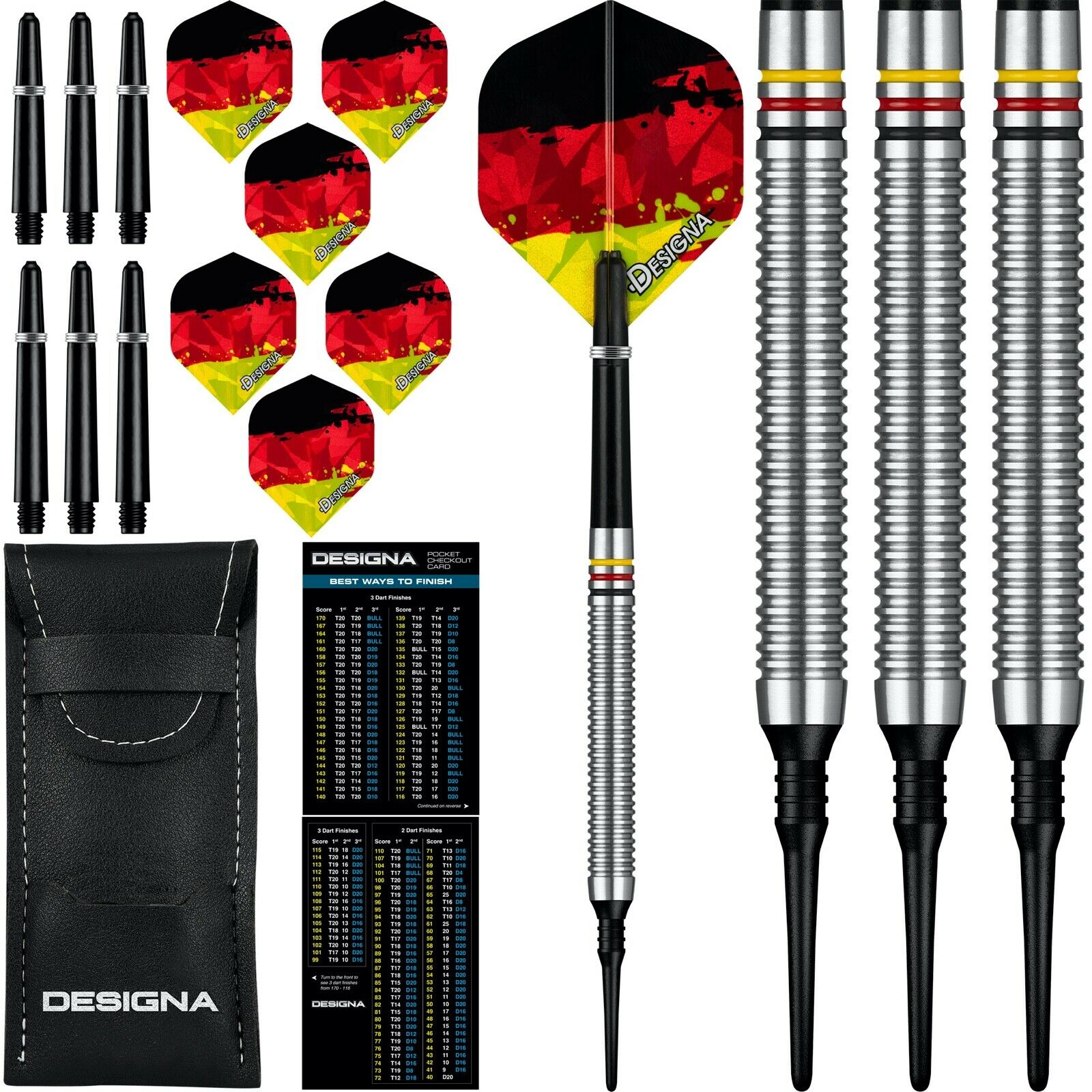 Designa Patriot-X Darts Germany Softdarts 20g