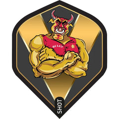 Shot Michael Smith Flights - Bully Boy - Gold - FutureDart