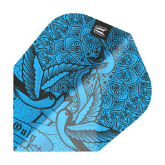 Target Ink Pro Flights - No.2 Blue - FutureDart