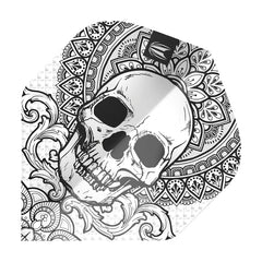 Target Ink Pro Flights - No.6 Grey - FutureDart