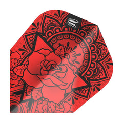 Target Ink Pro Flights - X - Ten Red - FutureDart