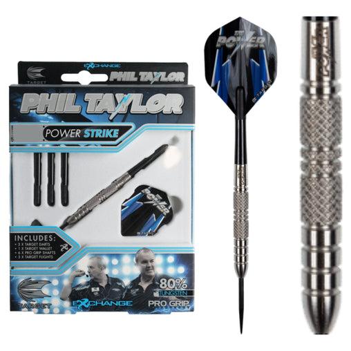 Target Phil Taylor Power Strike Steeldarts 21g, 23g - 21 g - FutureDart