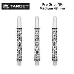 Target Pro Grip Ink Shafts - White - Medium 48 mm - FutureDart