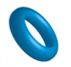 Target Ringos Silicon Rings - Blue - FutureDart