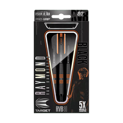 Target RVB Raymond Van Barneveld 80% Black Tungsten Softdarts 18g, 20g - 18g - FutureDart